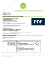 Safety Data Sheet: Section 1: Identification of The Product and Company