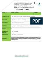 Talleres Grado 5 Ecomia - Ramas Del Poder