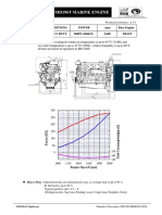 Md196T Marine Engine: Model Conditions Power RPM Base Engine MD196T Heavy Duty 280PS (206kW) 2,000 DE12T