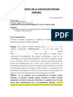 Carta Notarial Resolucion de Contrato-Parque Porcino