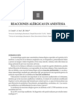 Alergia Anestesia