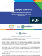 Reorganização Curricular - Arquivo Completo PDF