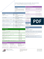 Cisco Device Configuration Commands (NET-126) Cheat Sheet: by Via