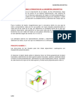 Normas o Principios de La Geometria Descriptiva