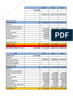 Excel Con Cálculos Solicitados Por El Profesor.