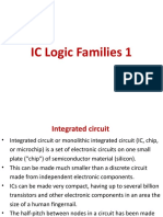 IC Logic Families 1