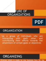 Nature of Organizations