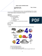 Lesson I: Sets: An Introduction Time: 1.5 Hours: Grade 7 Math Learning Guide