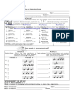 Worksheet in Music: Links