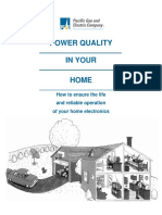 Power Quality in Your Home: How To Ensure The Life and Reliable Operation of Your Home Electronics