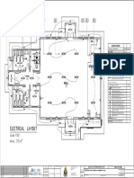 Electrical Layout: Scale 1:100 Area: 370 M