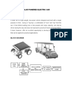 Solar Powered Electric Car