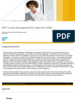 Sap Invoice Management by Opentext (Vim) : Carlos de Los Santos - Director Ecm Entelgy Latam Abril, 2020