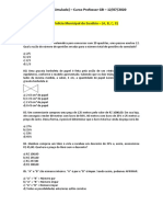 PME - Questões (Simulado) - 12.07