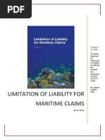 Limitation of Liability For Maritime Claims