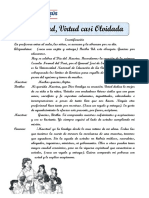 Ficha Gratitud Virtud Casi Olvidada para Tercero de Primaria PDF