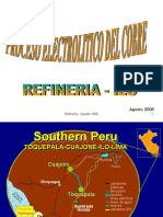 Electrorefinacion Del Cobre y Tto Lodos