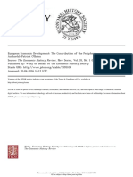 Wiley, Economic History Society The Economic History Review