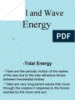 Tidal and Wave Energy