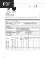 4117 C S 10 12Vdc 1.0: Operation Condition