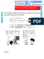 Conceptos Geométricos Fundamentales para Quinto de Primaria