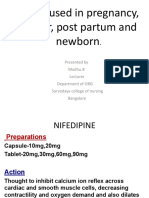 Slide 2 Drugs Used in Pregnancy Labour Post Partum and Newborn