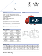 Weflo Swing Check Valve F0311-300-Data-Sheet