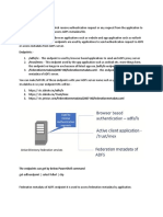 What Are ADFS Endpoints - Metadata - Claim Description