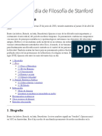 Baruch Spinoza (Enciclopedia de Filosofía de Stanford) PDF