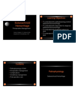 Subarachnoid Hemorrhage