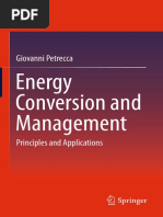 Energy Conversion and Management Principles and Applications by Giovanni Petrecca PDF