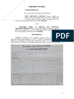 CONTRACT TO SELL Manuyo