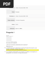 Evaluacion Inicial Direccion de Proyectos 1