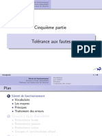 Cours 5 - Tolérance Aux Fautes