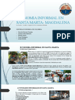 Economia Informal en Santa Marta - Magdalena