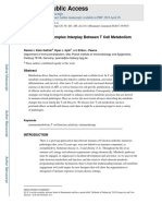 HHS Public Access: Unraveling The Complex Interplay Between T Cell Metabolism and Function