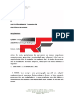 Carta Inspecção Trabalho Namibe