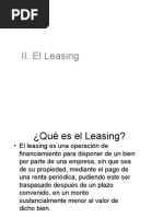 Leasing