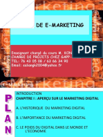 COURS DE E-Marketing