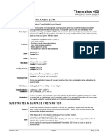 Thermaline 400: Selection & Specification Data