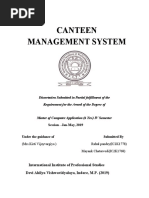 Canteen Management System FINAL PROJECT