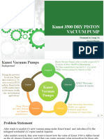 Kunst 3500 DRY PISTON Vacuum Pump: Presented by Group 3A