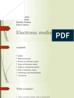 Mass Com - Electronic Media