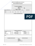 Checklist DE IDENTIFICAÇÃO DE RISCOS PARA IÇAMENTO DE PEÇAS