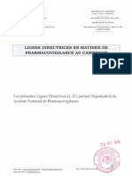 LignesDirectricesPharmacovigilance DPML Cameroun PDF