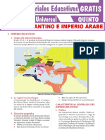 Imperio Bizantino e Imperio Árabe para Quinto Grado de Secundaria