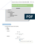 Multiplicacion de Polinomios