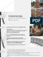 Formwork: A Study of Its Various Types, Materials AND