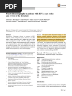 Chest Ultrasonography in Patients With HIV