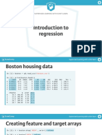 Supervised Learning With Scikit-Learn: Introduction To Regression